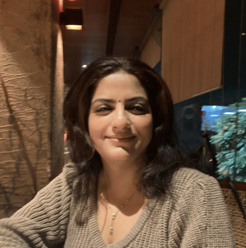 Shivani Kapoor, co-founder of Apricot Stays, smiling